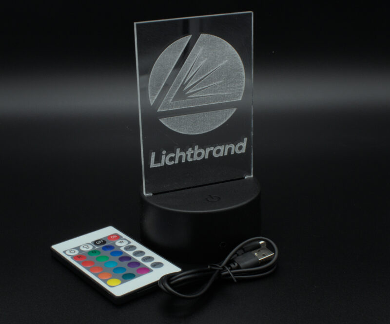LED-Nachtlicht mit individuellem Motiv